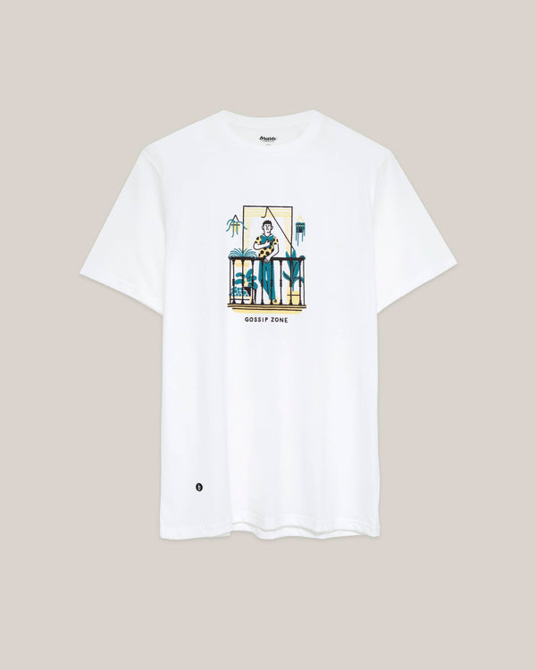 Brava fabrics Roda x Brava Gossip Zone T-Shirt Devoluciones gratuitas