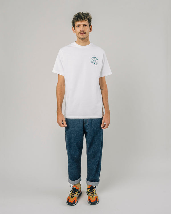 Brava fabrics Camiseta Extreme Life White Ofertas