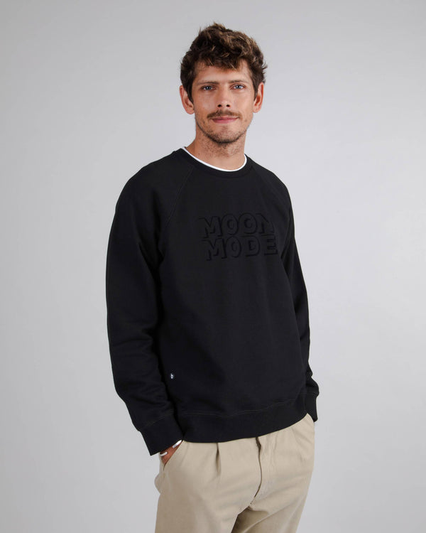 Brava fabrics Sudadera Moon Mode Black