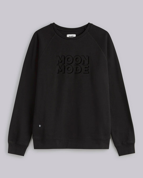 Brava fabrics Sudadera Moon Mode Black En oferta