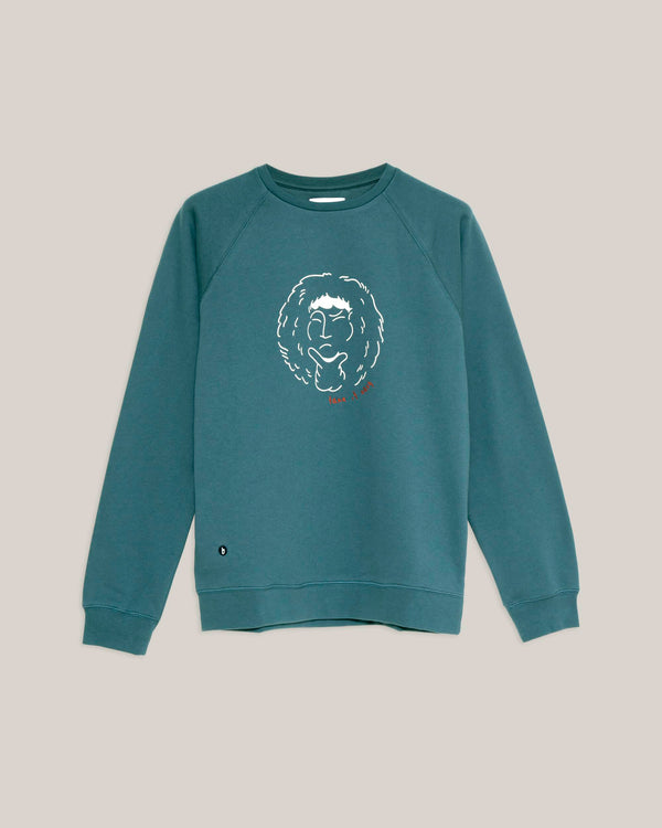 Brava fabrics Sudadera Walker Petrol Envío gratis