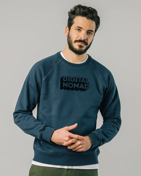 Brava fabrics Sudadera Digital Nomad Indigo
