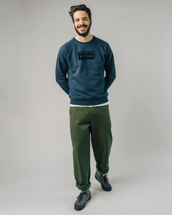 Brava fabrics Sudadera Digital Nomad Indigo Envío gratis