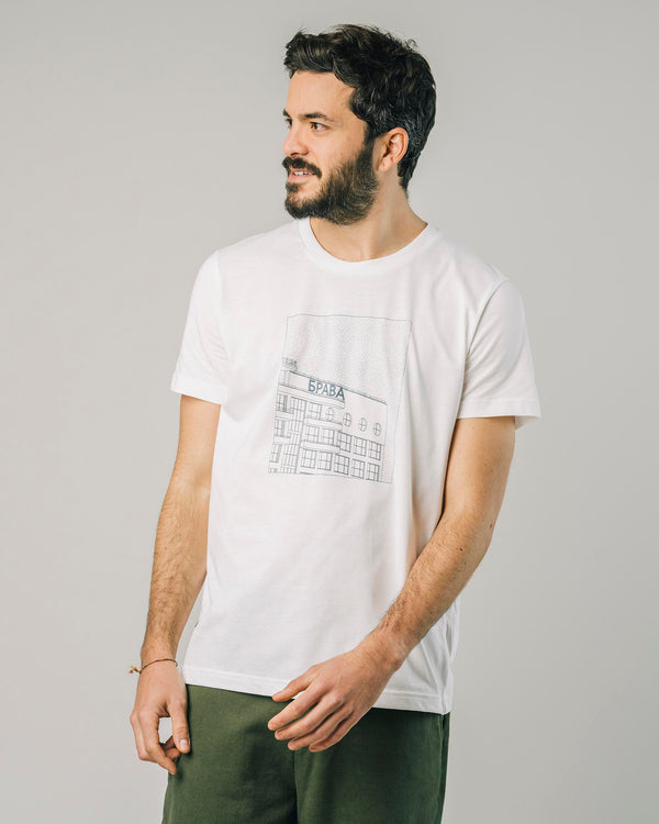 Brava fabrics Camiseta District White
