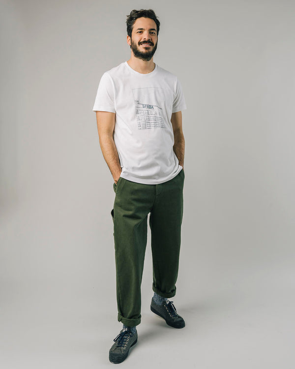 Brava fabrics Camiseta District White ÚLTIMAS EDICIONES