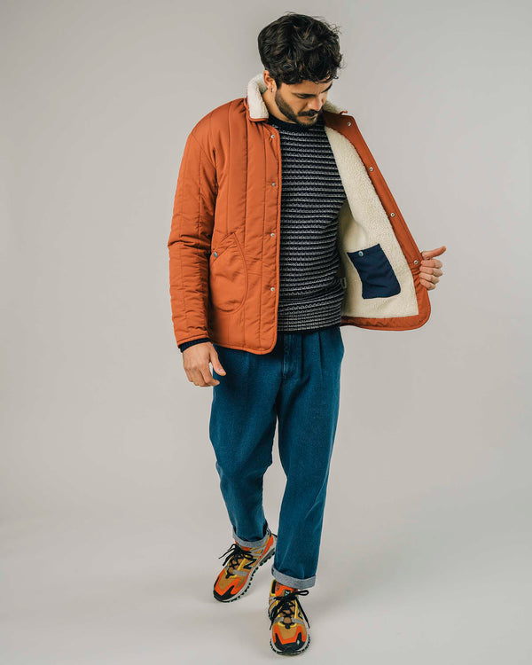 Brava fabrics Chaqueta Acolchada Burnt Orange Último día