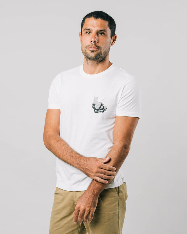 Brava fabrics Camiseta Socks Appeal White
