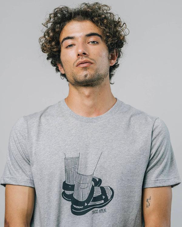 Brava fabrics Camiseta Socks Appeal Grey Envío internacional gratuito