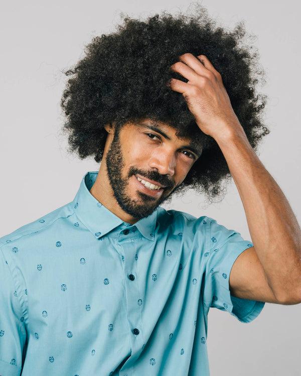 Brava fabrics Camisa Kamen Ahorra y exporta