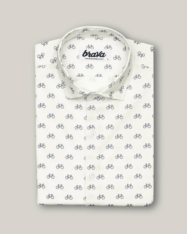 Brava fabrics Camisa Estampada Fixed Gear Rider Outlet