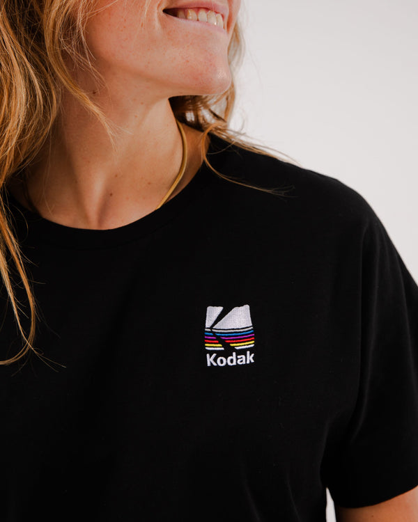Brava fabrics Camiseta Oversize Kodak Negra