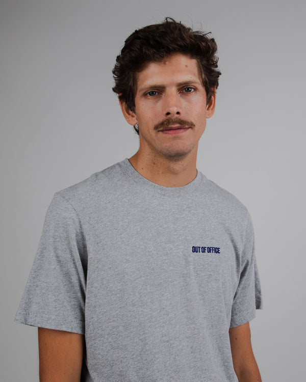 Brava fabrics Camiseta Out of Office Gris Oferta especial