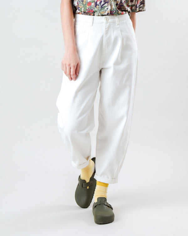 Brava fabrics Pantalón Pegged Ecru