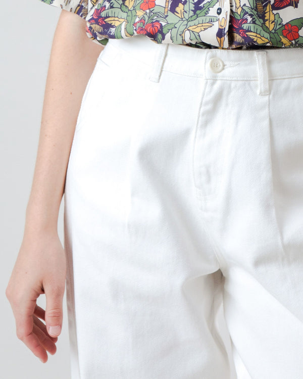 Brava fabrics Pantalón Pegged Ecru Tienda
