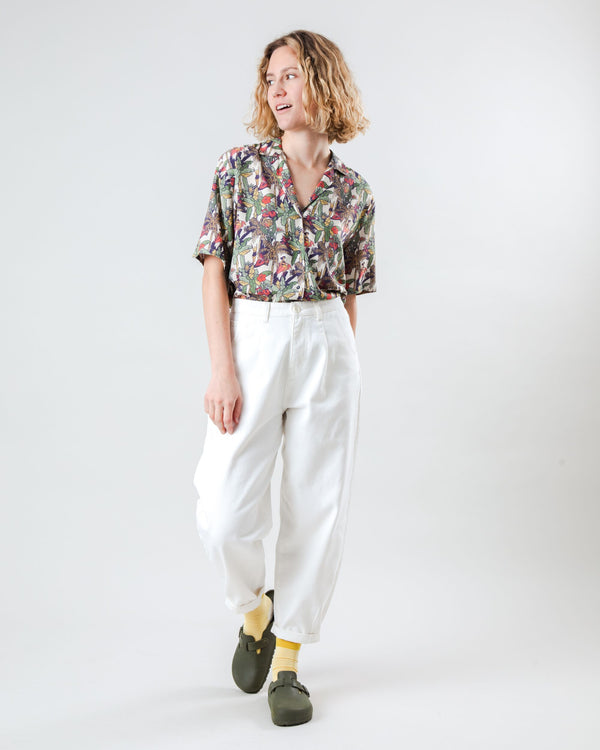 Brava fabrics Pantalón Pegged Ecru Tienda
