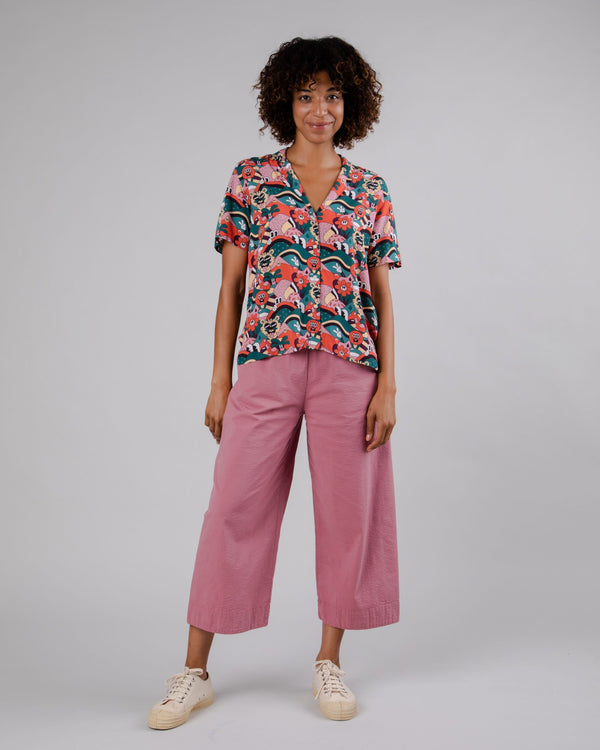 Brava fabrics Pantalón Oversize Picnic Rosa Tienda