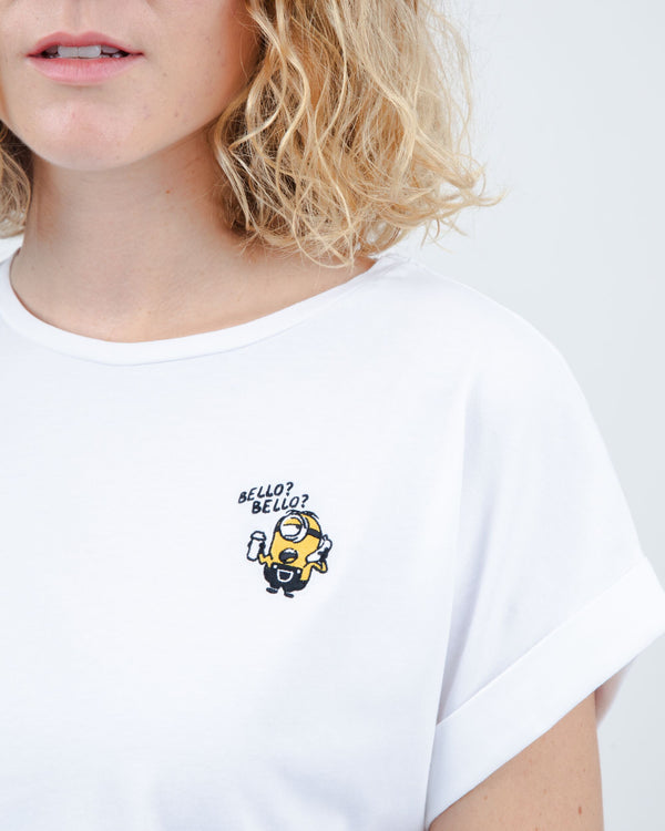 Brava fabrics Camiseta Minions Bello Bello Blanco
