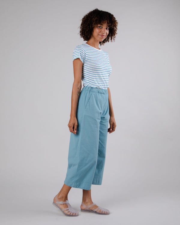 Brava fabrics Pantalón Oversize Picnic Azul ÚLTIMAS EDICIONES