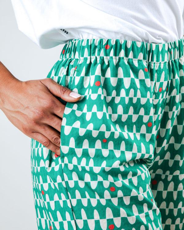 Brava fabrics Pantalón Corto Sunset Verde Precio de fábrica