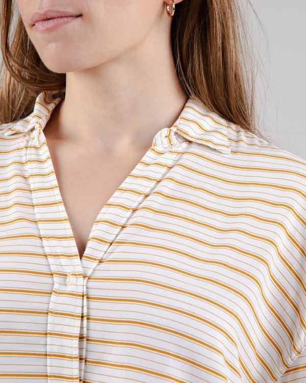 Brava fabrics Blusa Corta Oversize Mix Narciso Limitado a 3 días