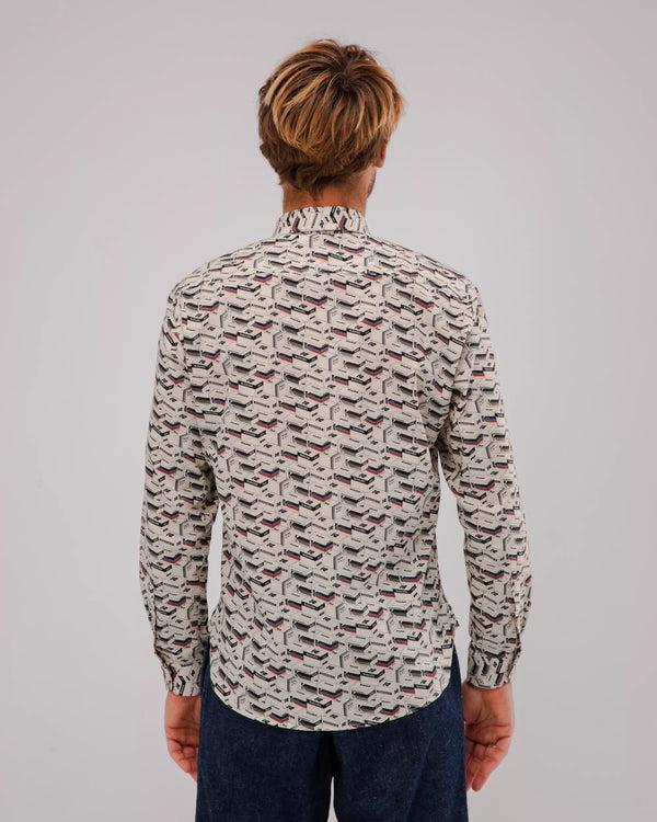Brava fabrics Camisa Kodak Film Ecru Ofertas especiales