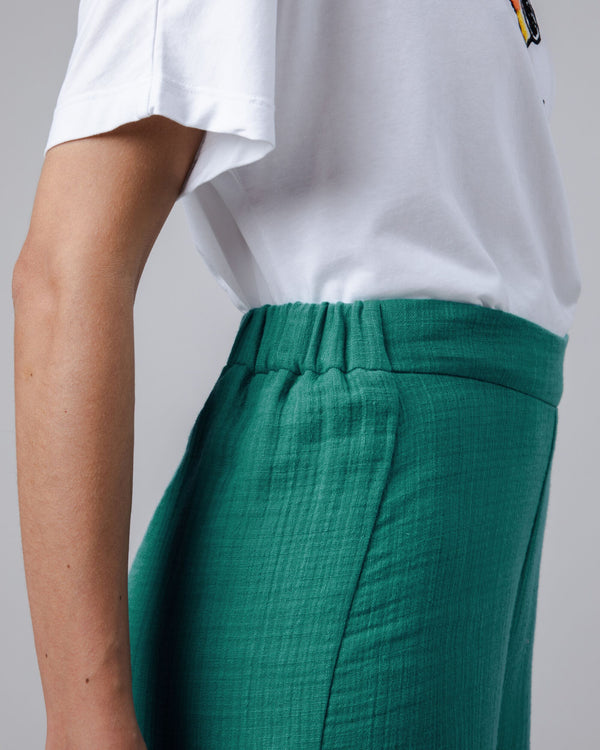 Brava fabrics Pantalón Ancho Bubble Verde Oferta exclusiva