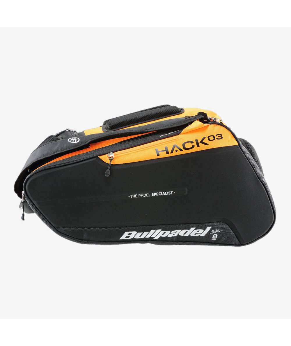 Bullpadel PALETERO BULLPADEL BPP-24012 HACK NARANJA Y NEGRO Limitado a 3 días