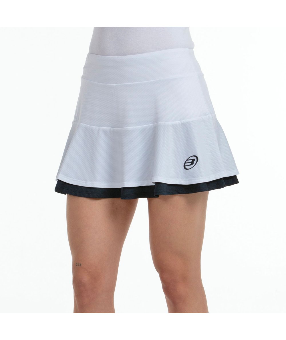 Bullpadel FALDA BULLPADEL TEJAS BLANCO 2025