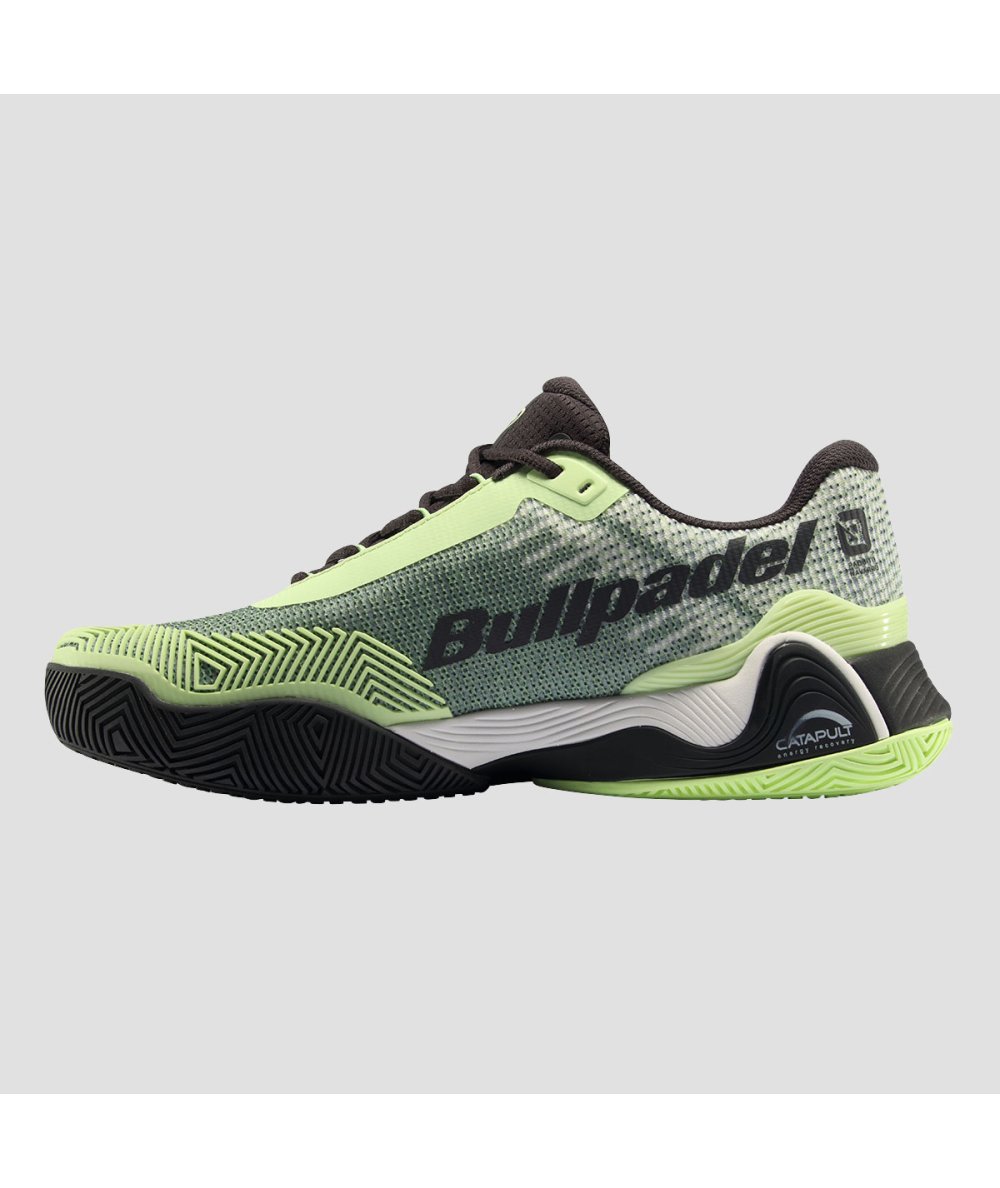 Bullpadel ZAPATILLA BULLPADEL HACK VIBRAM 24V AMARILLO AZUFRE FLUOR Envío internacional gratuito