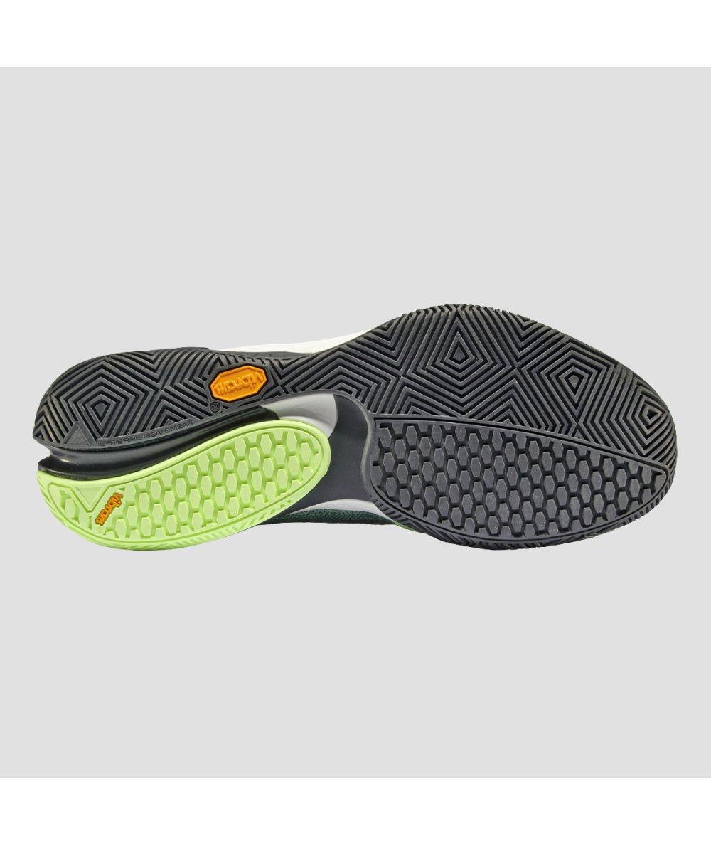 Bullpadel ZAPATILLA BULLPADEL HACK VIBRAM 24V AMARILLO AZUFRE FLUOR Envío internacional gratuito