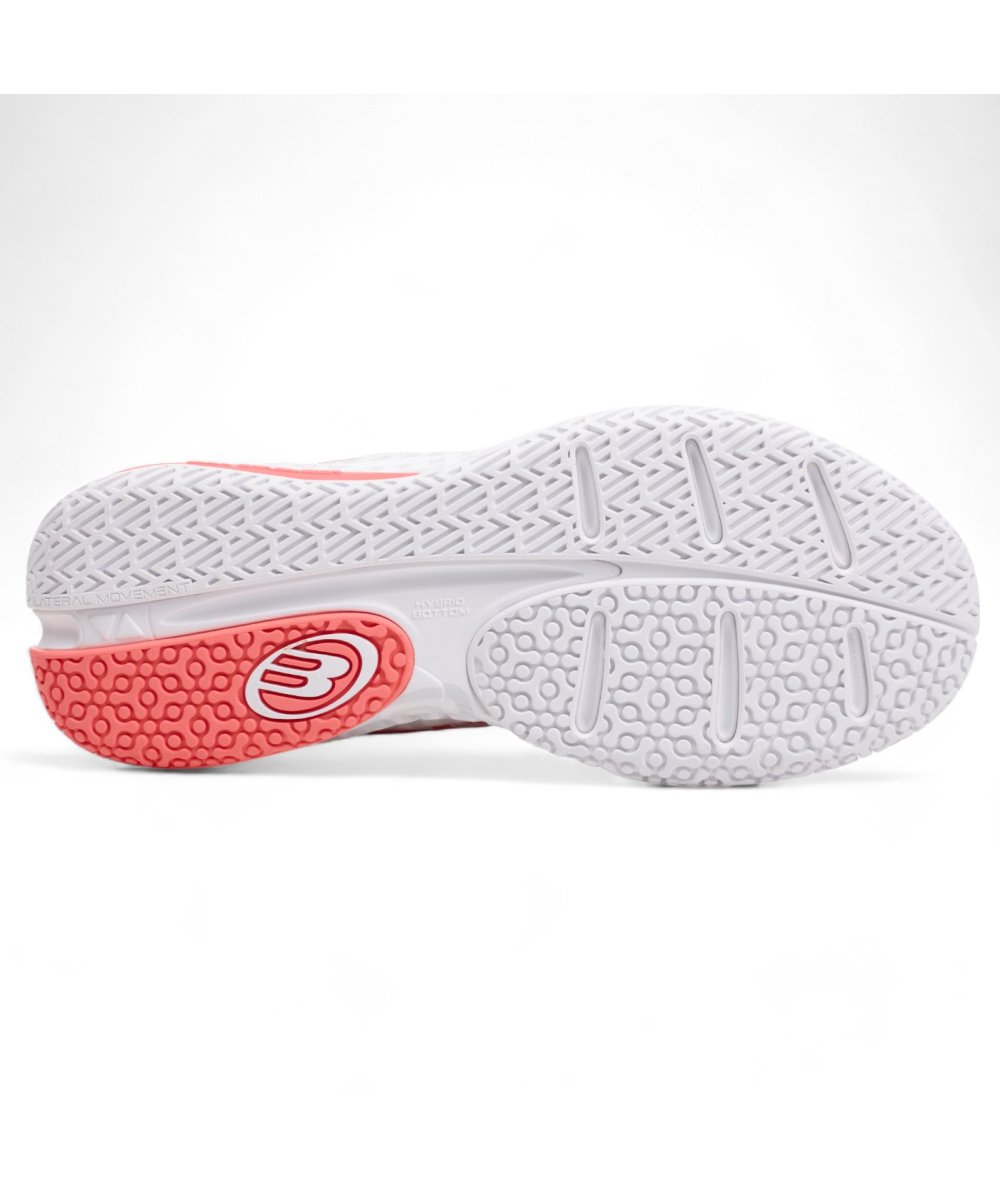 Bullpadel ZAPATILLA BULLPADEL IONIC W 25V BLANCO Y ROSA Libre de impuestos