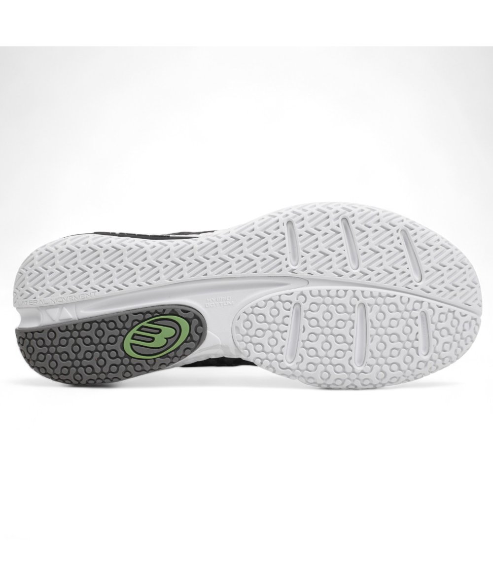 Bullpadel ZAPATILLA BULLPADEL IONIC W 25V NEGRO Y VERDE Descuentos del mes