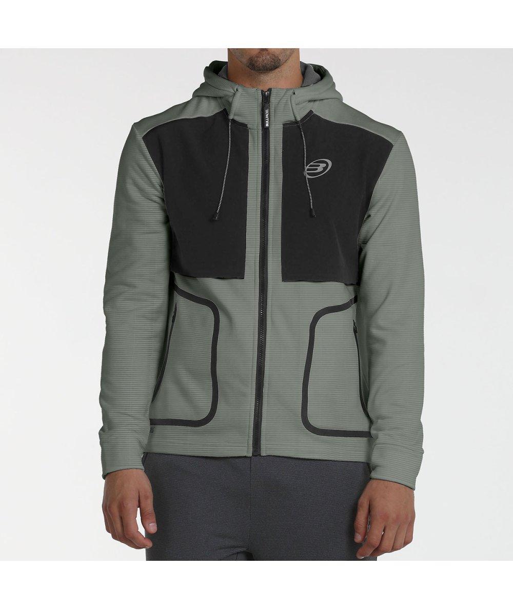 Bullpadel SUDADERA BULLPADEL BELEL KAKI TEJ.BICOLOR Oferta especial