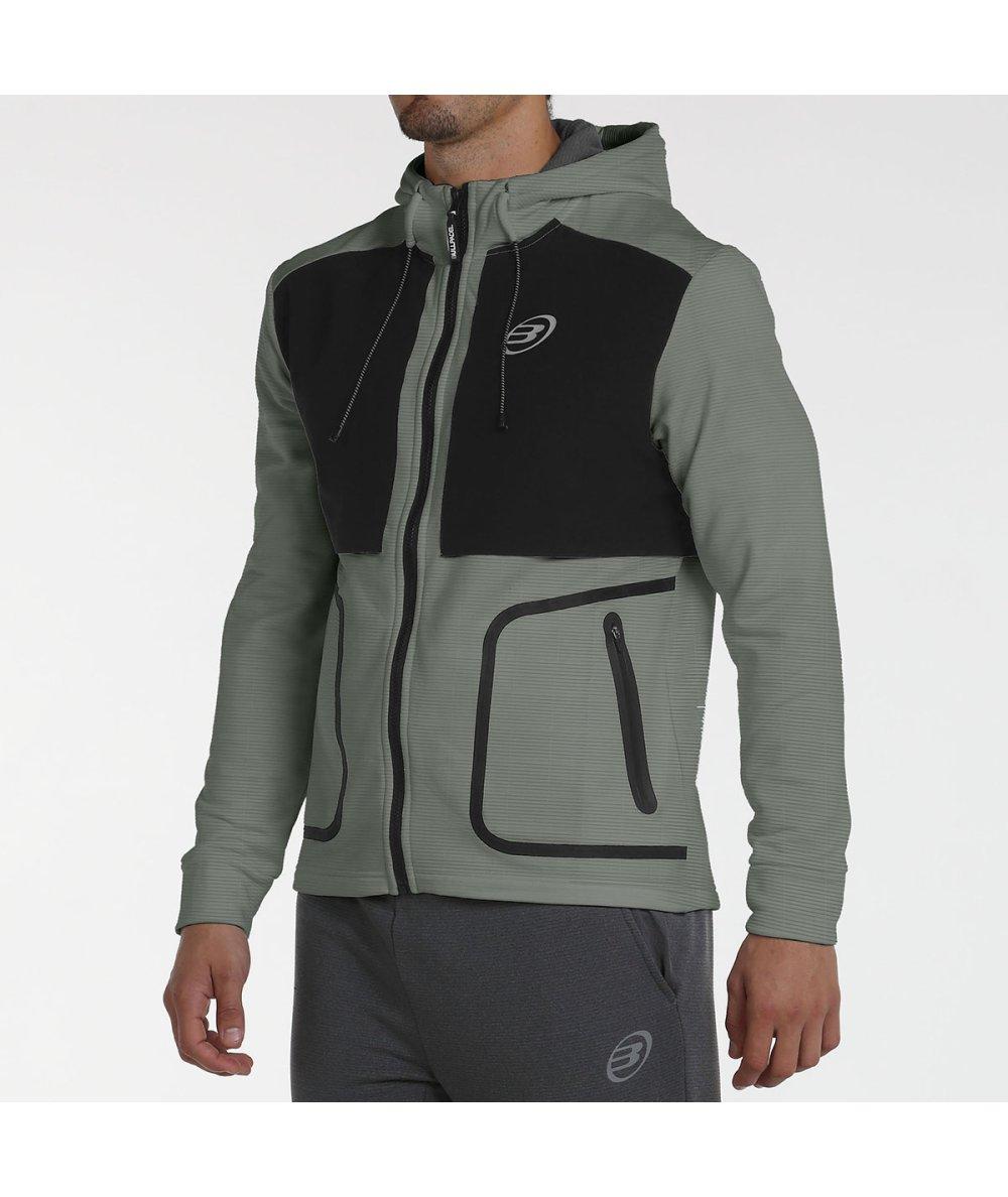 Bullpadel SUDADERA BULLPADEL BELEL KAKI TEJ.BICOLOR Oferta especial