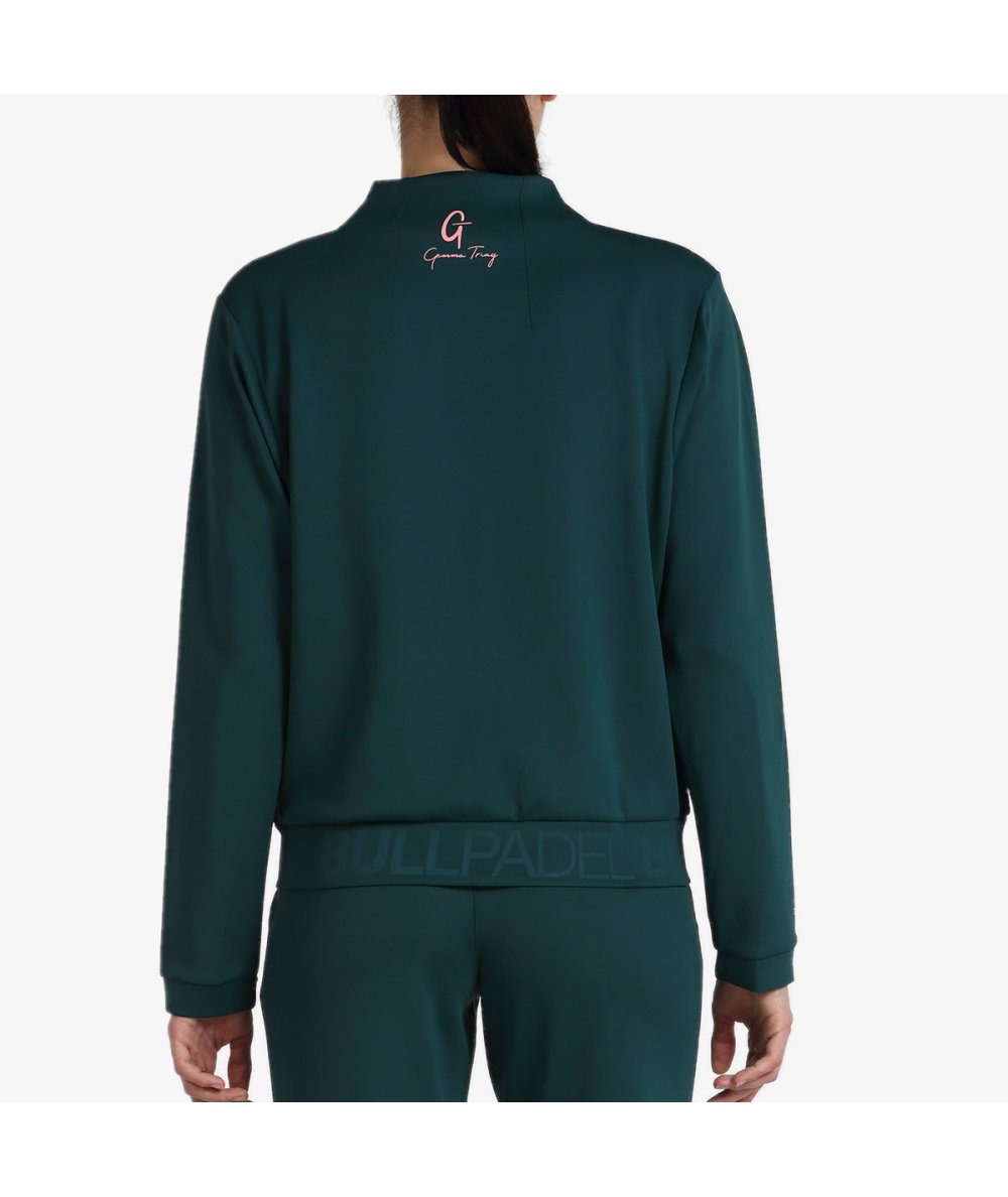 Bullpadel SUDADERA BULLPADEL ICACO GT VERDE PROFUNDO Envío gratis