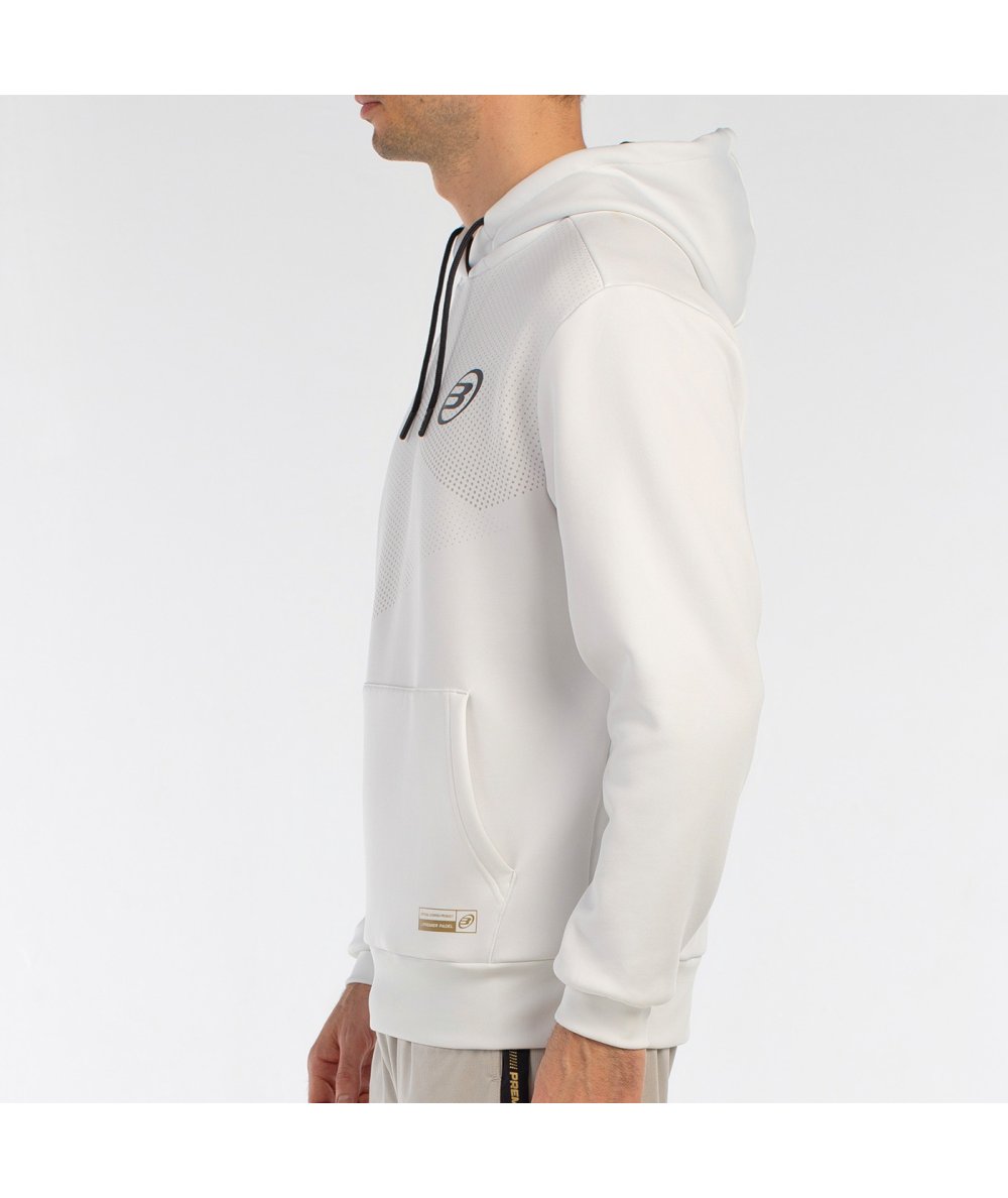 Bullpadel SUDADERA BULLPADEL BAQUE BLANCO Precios de Black Friday