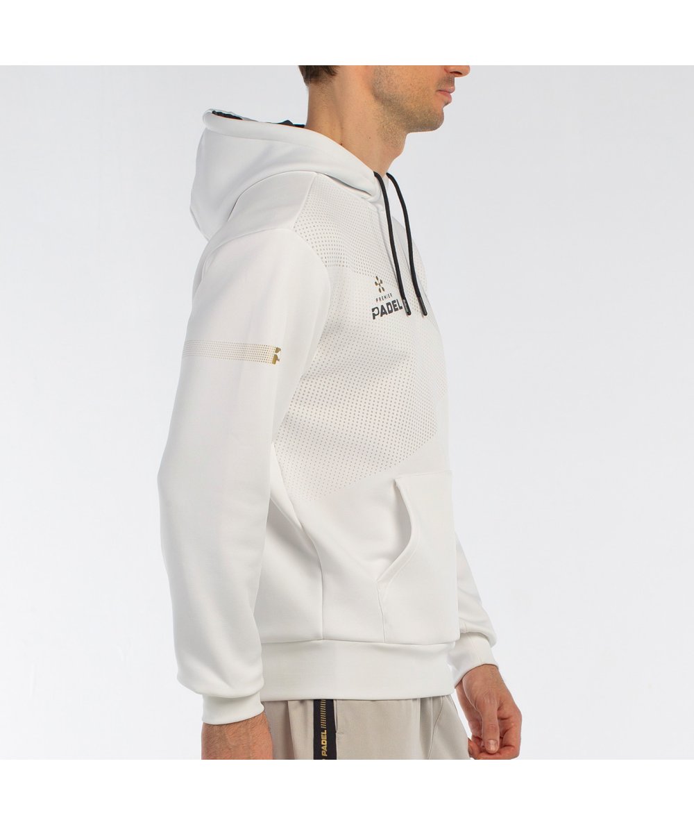 Bullpadel SUDADERA BULLPADEL BAQUE BLANCO Precios de Black Friday