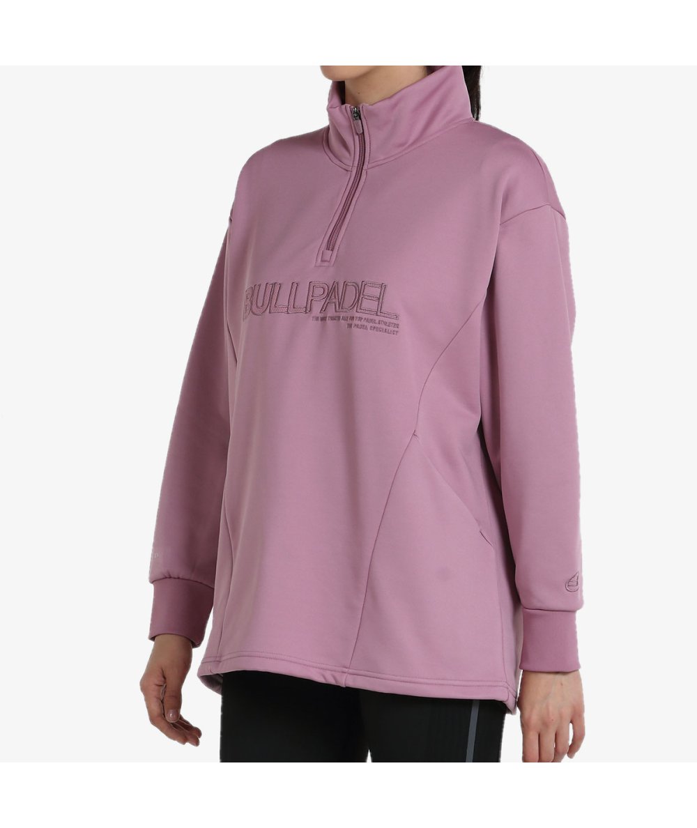 Bullpadel SUDADERA BULLPADEL INANE VINO ROSADO Descuento por venta flash