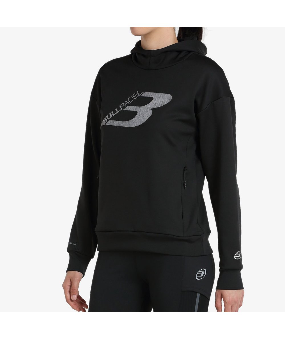 Bullpadel SUDADERA BULLPADEL INCOE NEGRO Ofertas de temporada