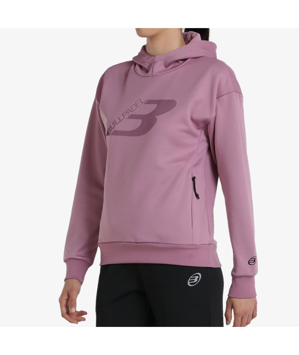 Bullpadel SUDADERA BULLPADEL INCOE VINO ROSADO Ofertas especiales