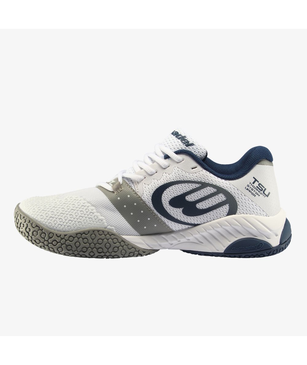 Bullpadel ZAPATILLA BULLPADEL COMFORT 23I BLANCO/AZUL MARINO Outlet