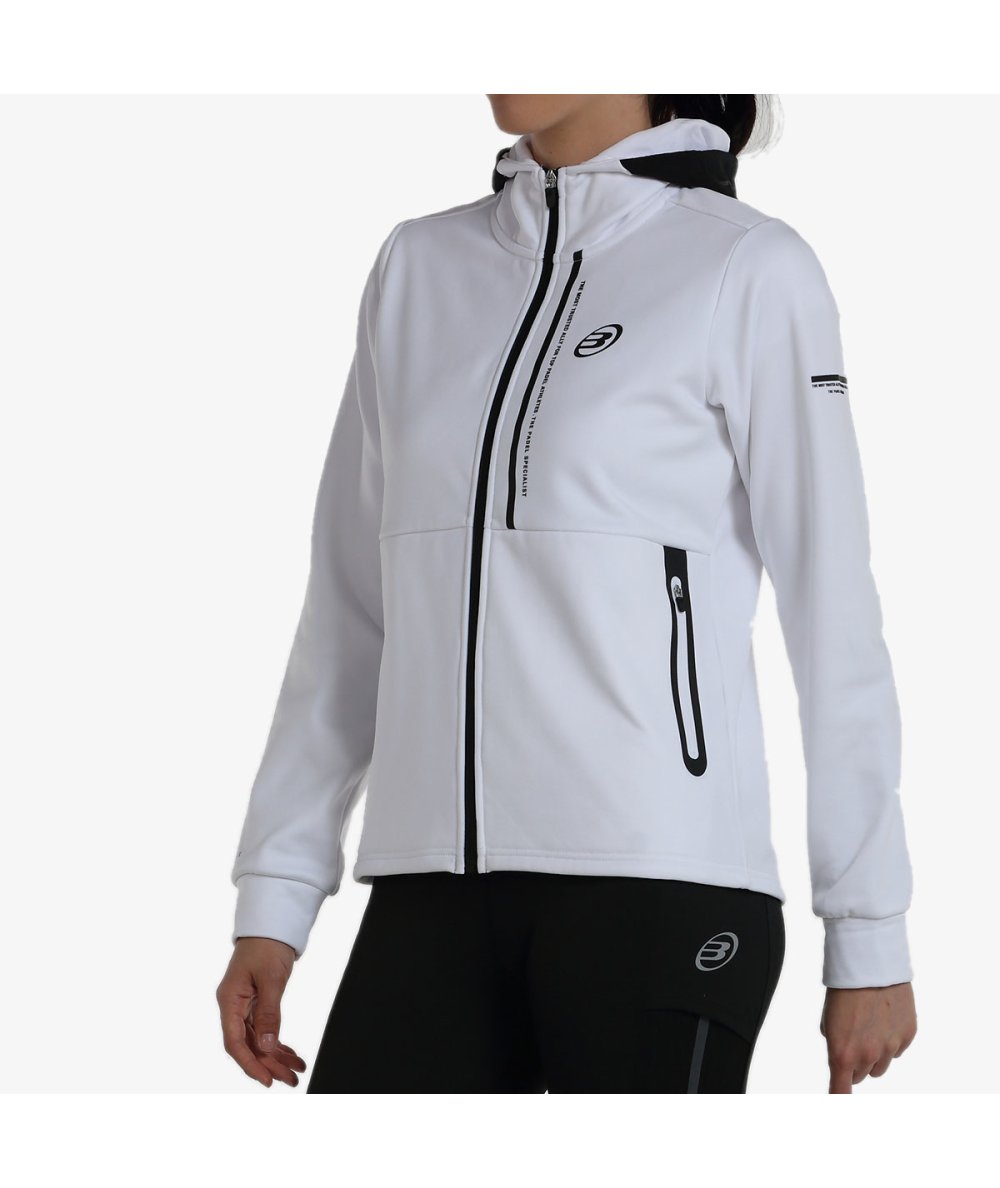 Bullpadel SUDADERA BULLPADEL IRENE BLANCO Venta caliente