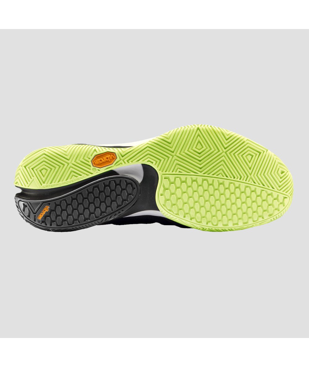 Bullpadel ZAPATILLA BULLPADEL VERTEX VIBRAM 24V NEGRO Oferta especial de fábrica