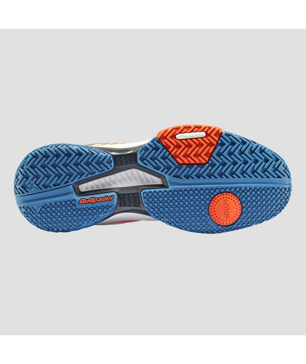Bullpadel ZAPATILLA BULLPADEL PERFORMANCE HYBRID 24V BLANCO/AZUL MARINO Descuento