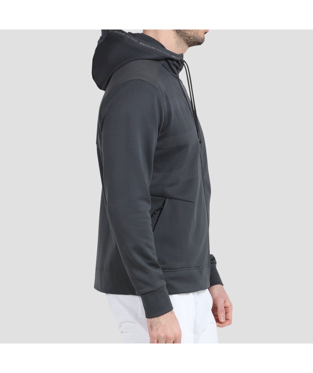 Bullpadel SUDADERA BULLPADEL UNALO AZABACHE Precios de Black Friday