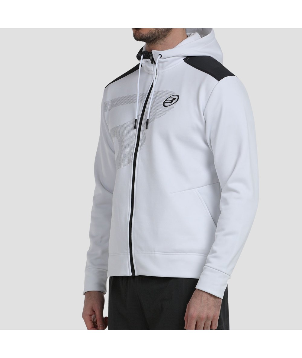 Bullpadel SUDADERA BULLPADEL UNALO BLANCO Libre de impuestos