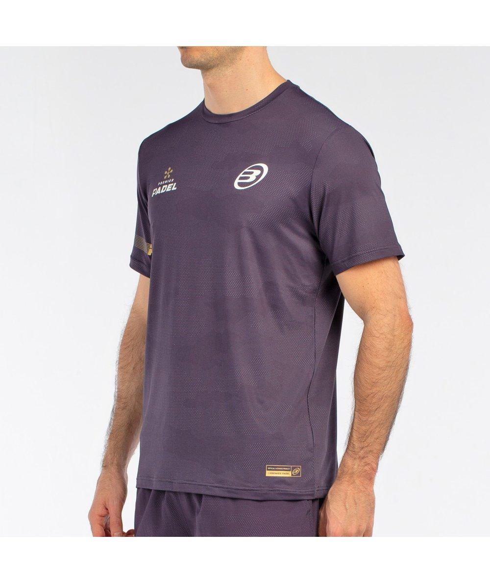 Bullpadel CAMISETA BULLPADEL BIZME CARBON Descuento por venta flash