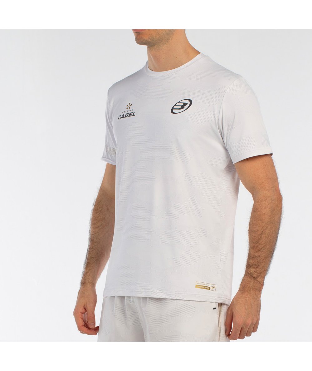 Bullpadel CAMISETA BULLPADEL BIZME BLANCO Ofertas de temporada