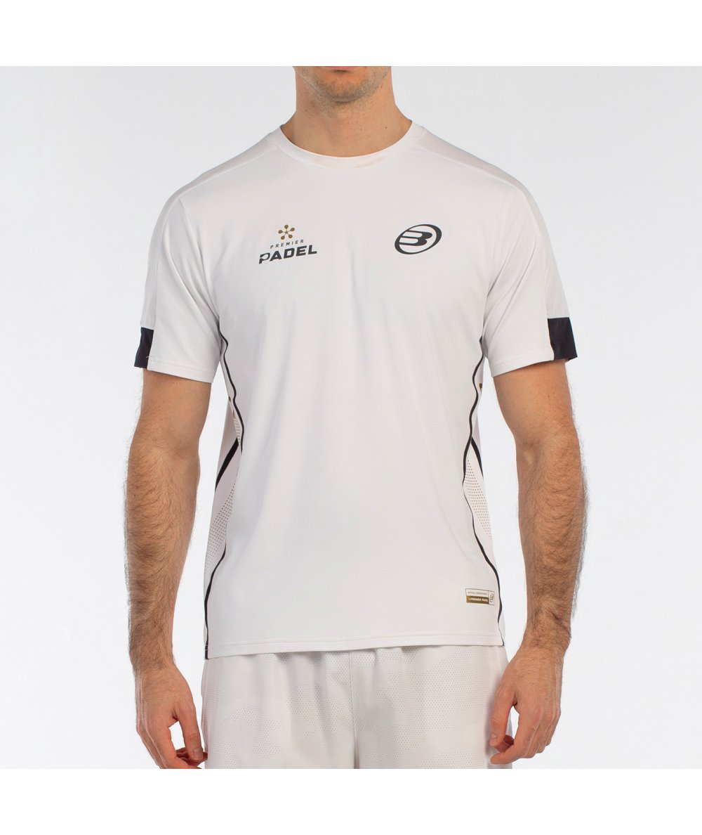 Bullpadel CAMISETA BULLPADEL BORNI BLANCO 2025