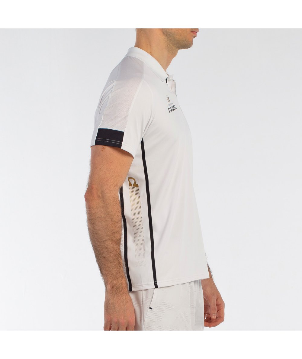 Bullpadel POLO BULLPADEL BOGUE BLANCO Ventas relámpago